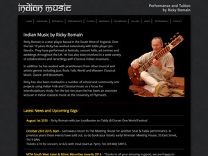 Ricky Romain, Indian Music